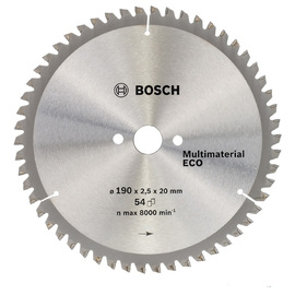 Диск пильный универсальный Bosch Multi ECO 190х20/16х 54T  (801) — Фото 1