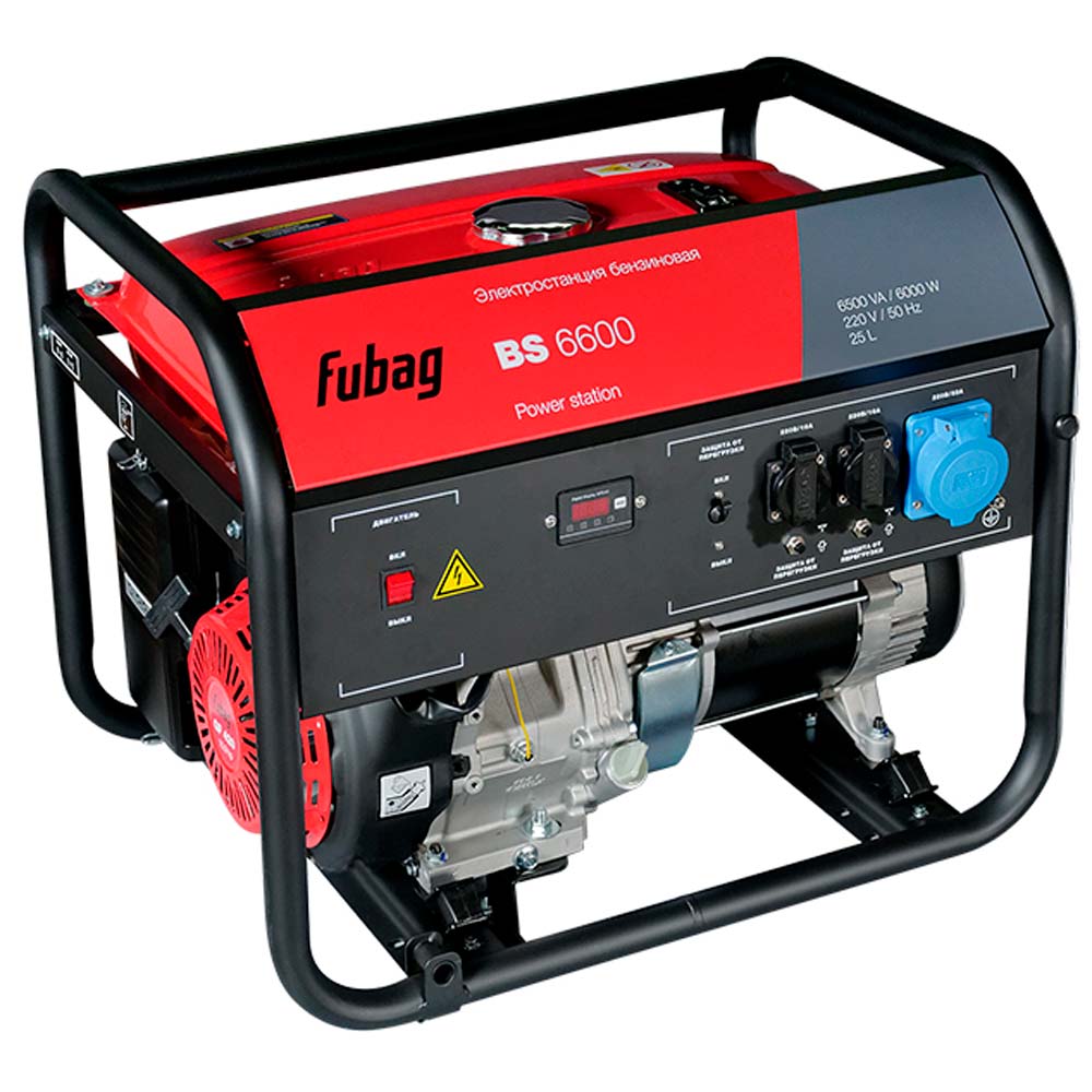 Бензиновый генератор Fubag BS 6600 — Фото 4